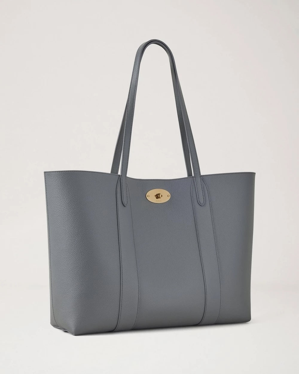 Bayswater Tote Foggy Grey Small Classic Grain
