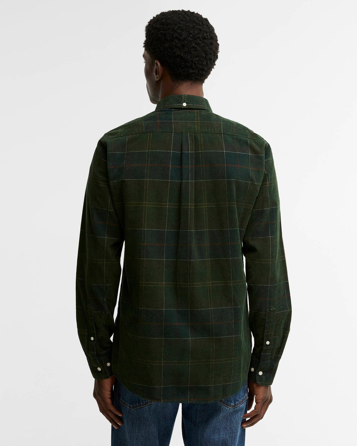 Blair Tailored Cord Shirt - Classic Tartan