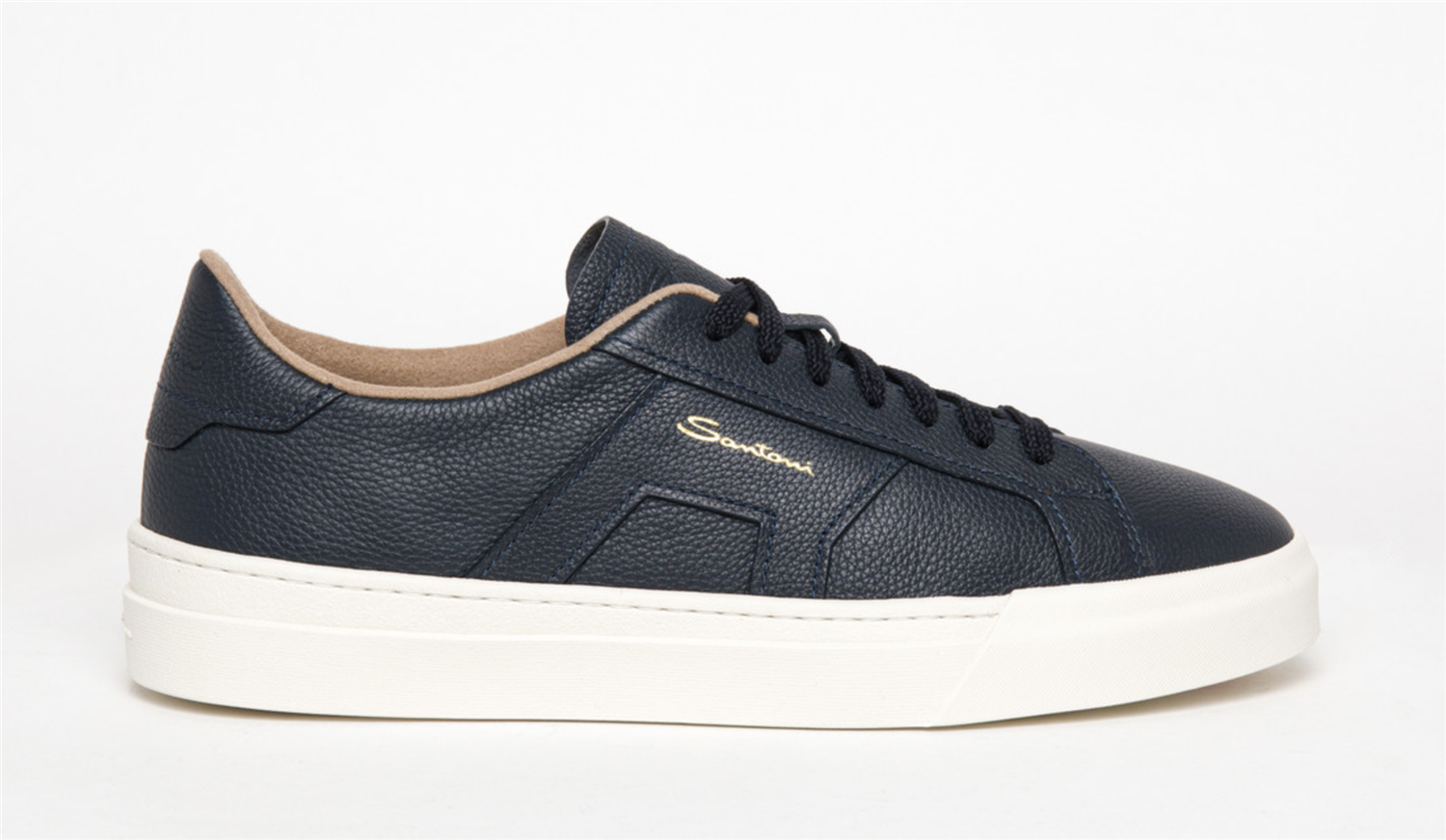 Double Buckle Sneaker - Navy (Cashmere)