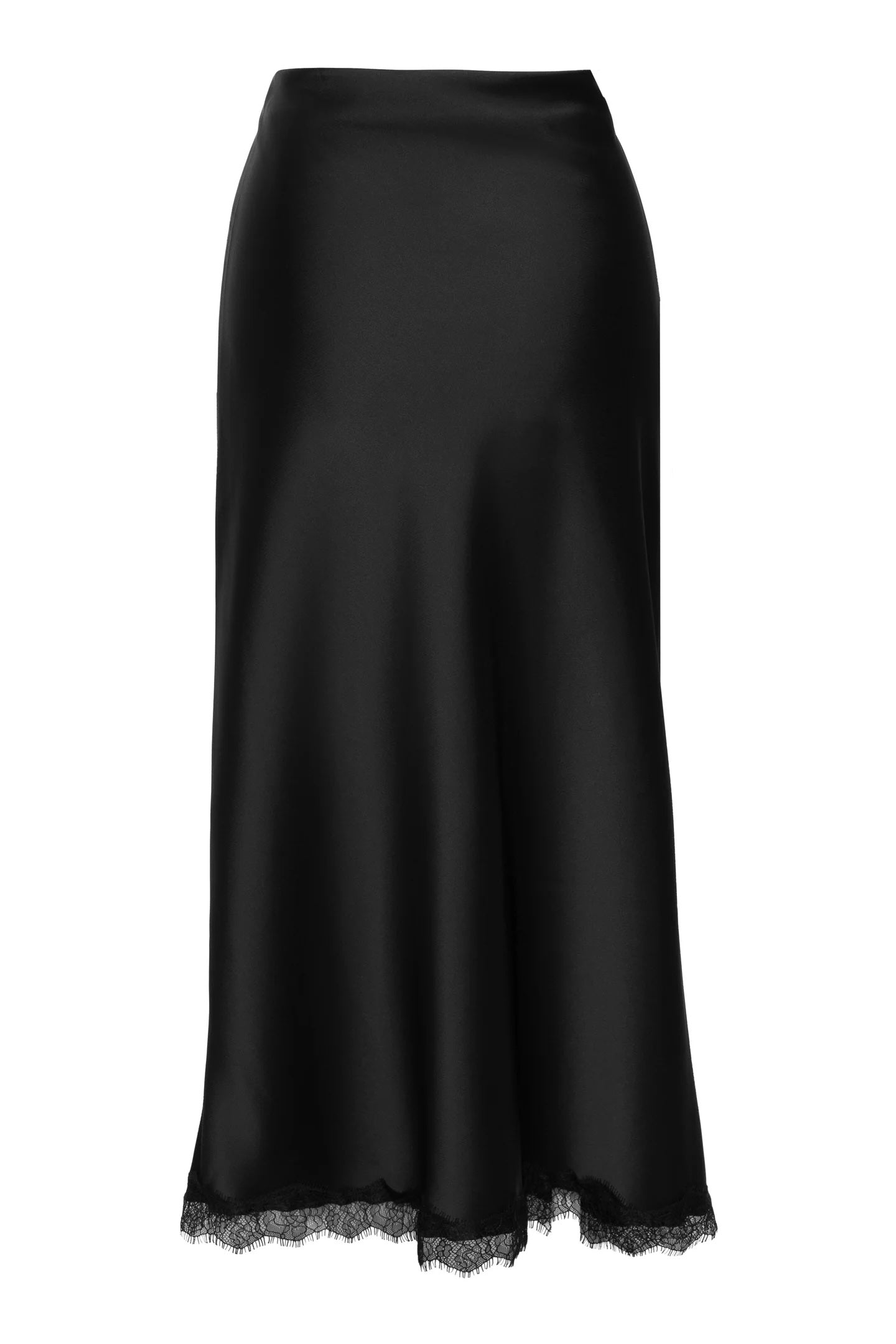 Georgie Midi Skirt - Black