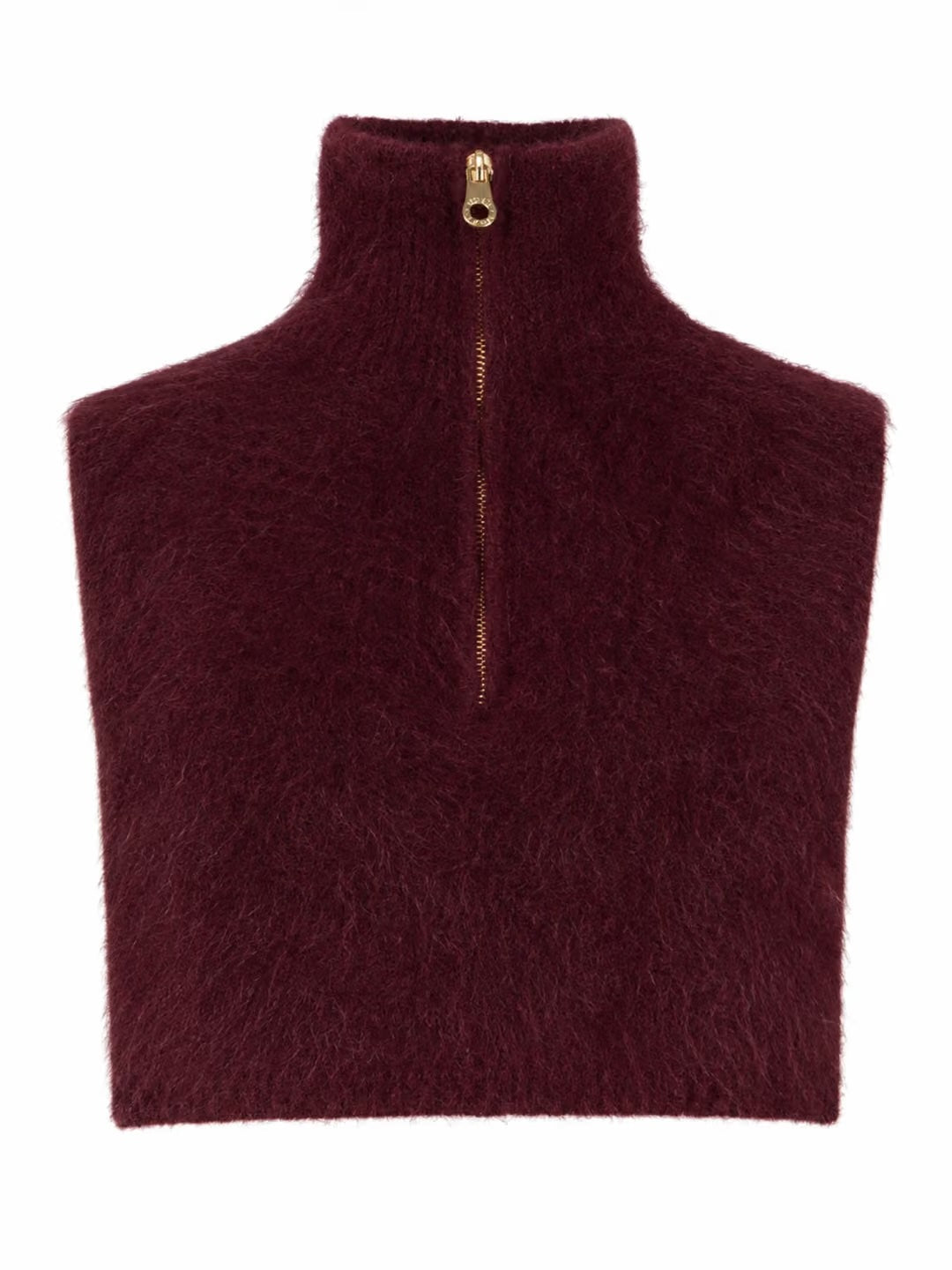 Belinda Chunky High Neck - Oxblood