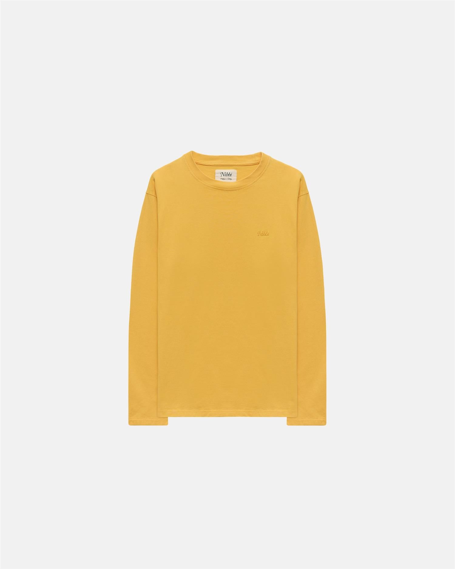 Signtaure Long Sleeve - Washed Yellow