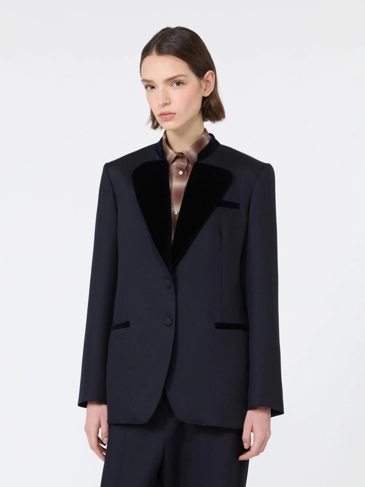 Wool Blazer - Ultramarine