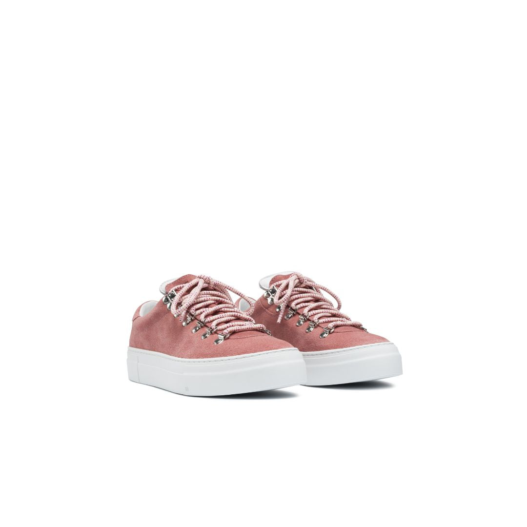 W MAROSTICA LOW PLATFORM WILD ROSE SUEDE