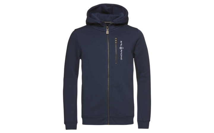 BOWMAN LOGO ZIP HOOD NAVY