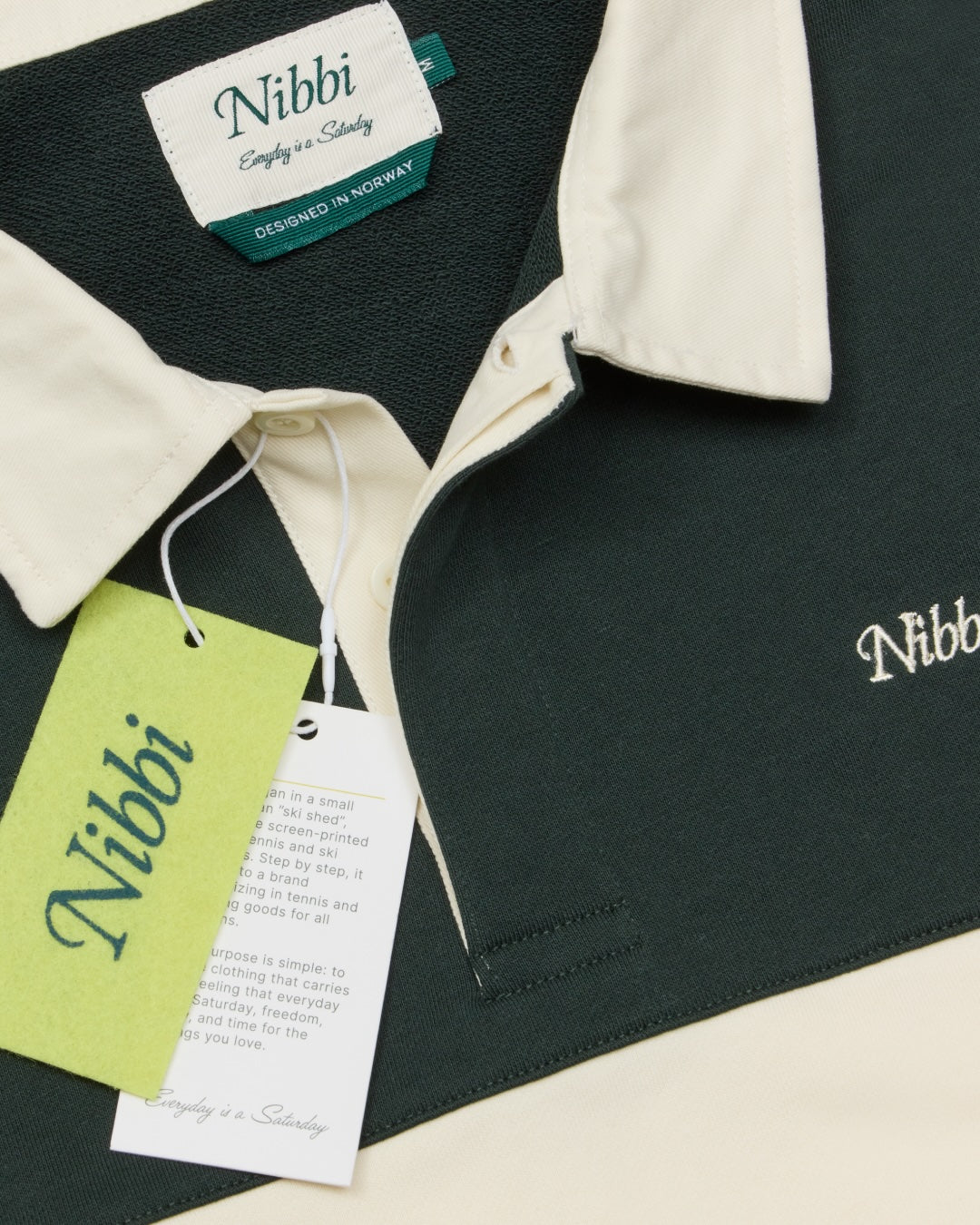 Everyday Rugby - Green/Off White