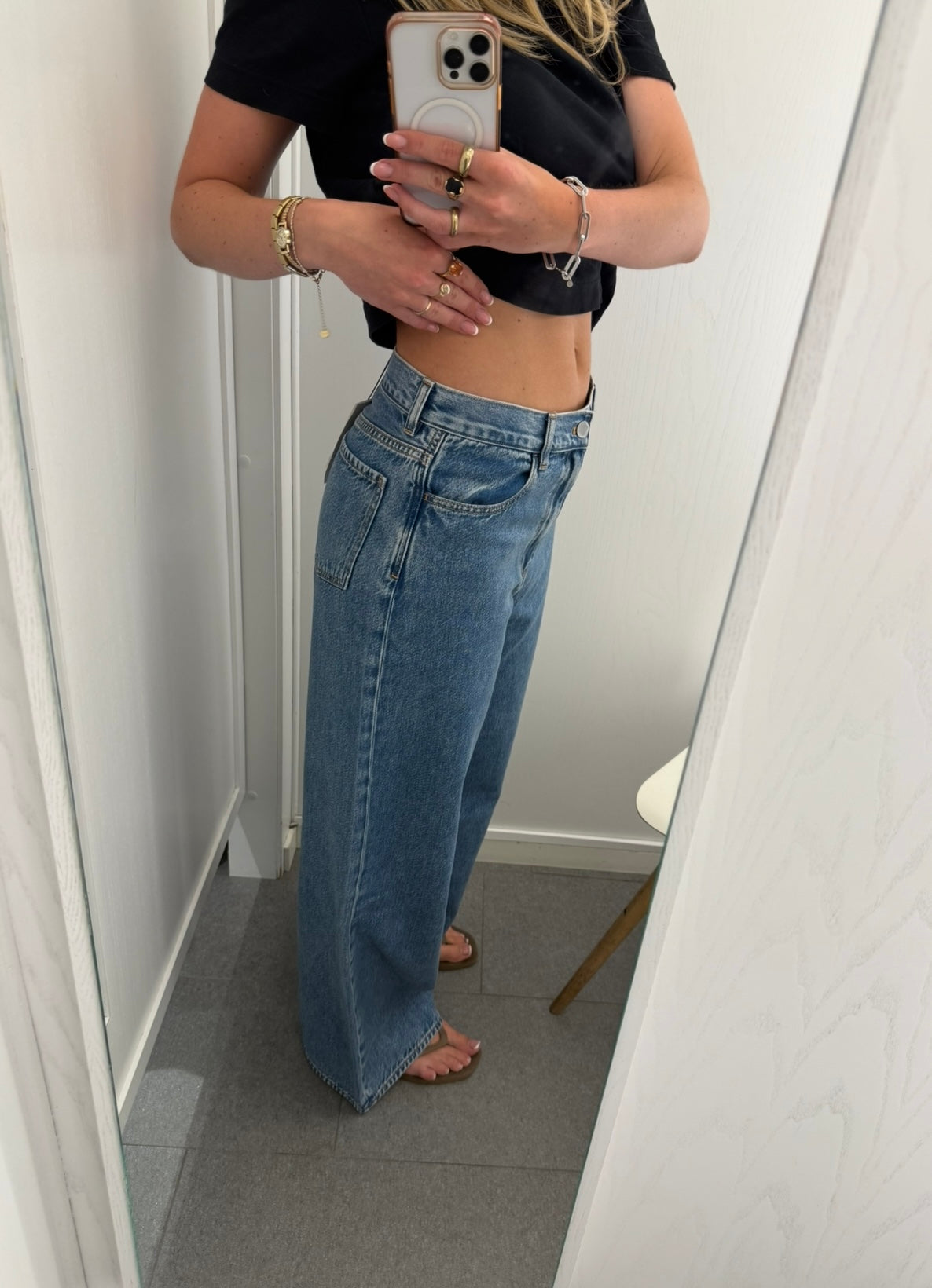 HIGHWAIST WIDE JEANS RELAXED