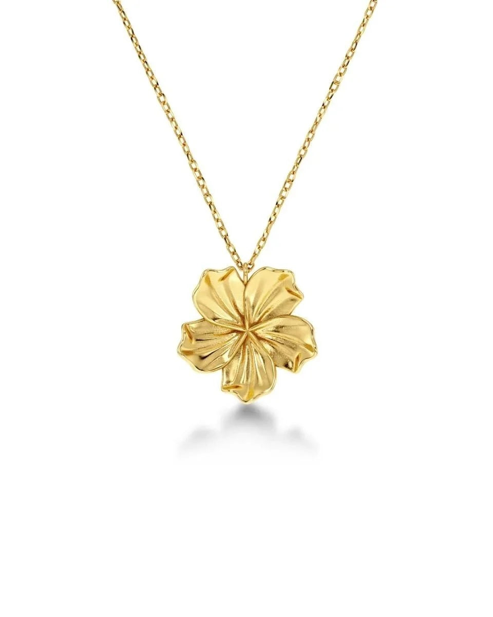 Jasmine Necklace S Gold