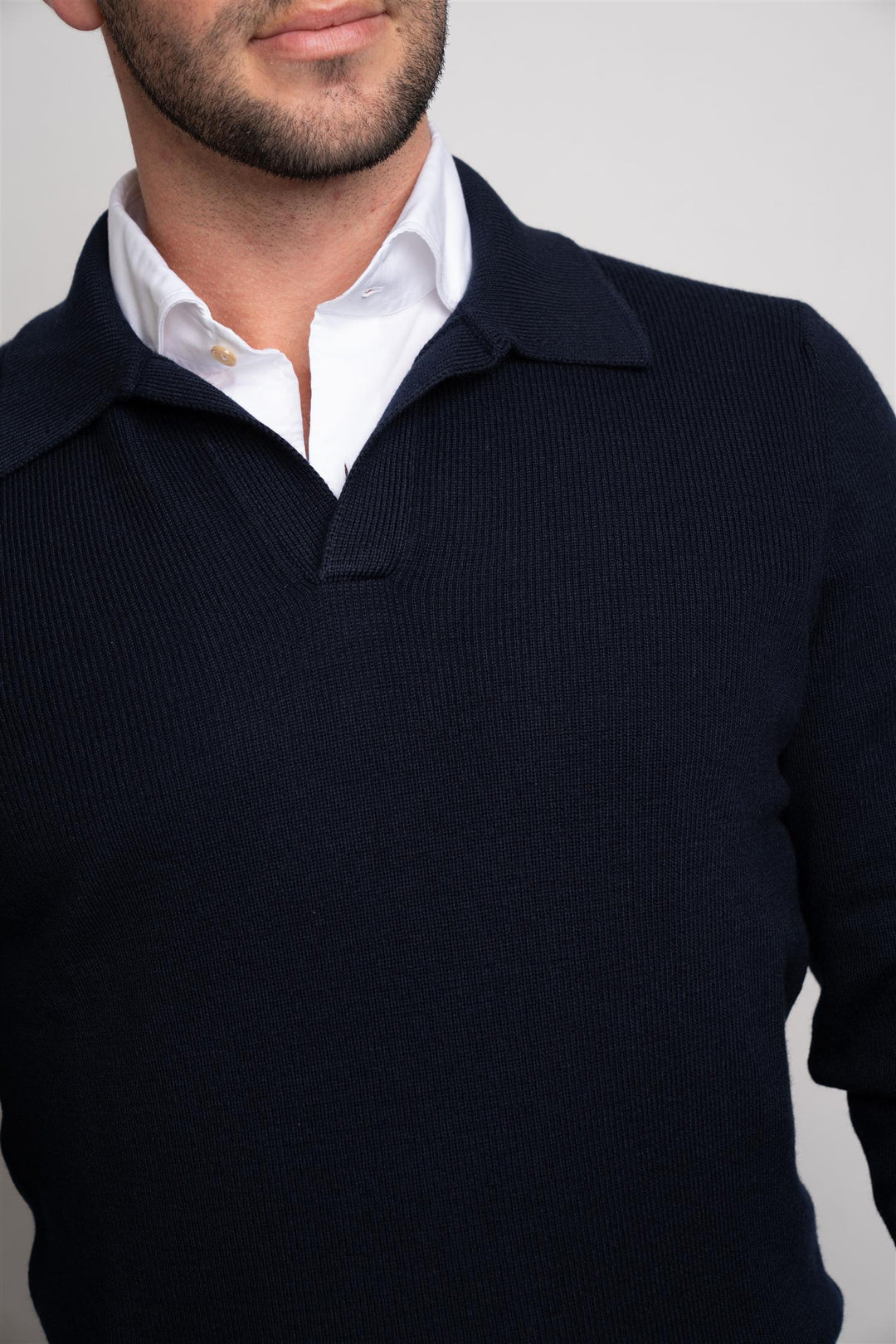 Tennis Polo - Navy