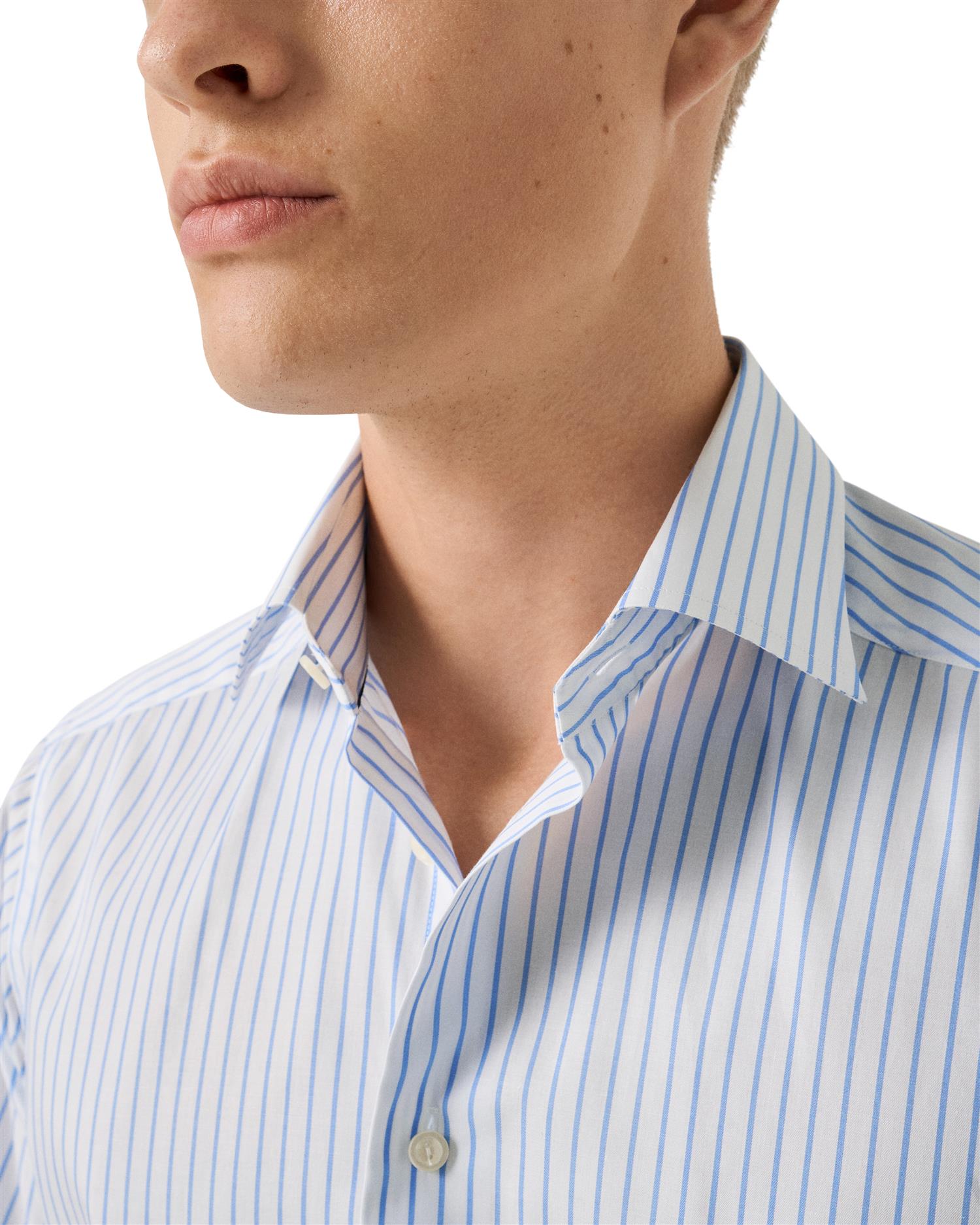 Contemp Striped - Light Blue