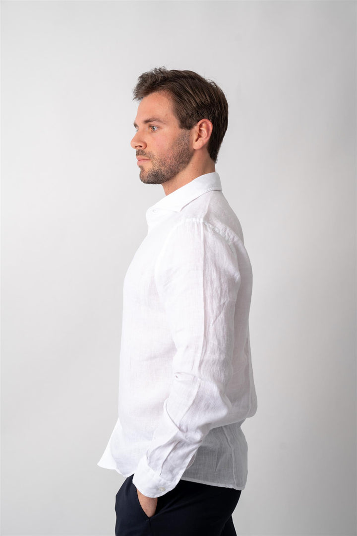 Linen Shirt - White