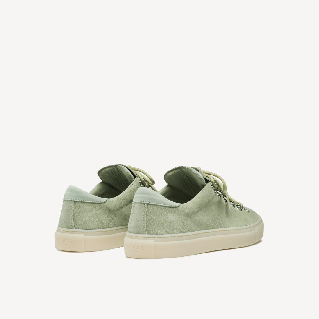 Marostica Low - Meadow Green Suede