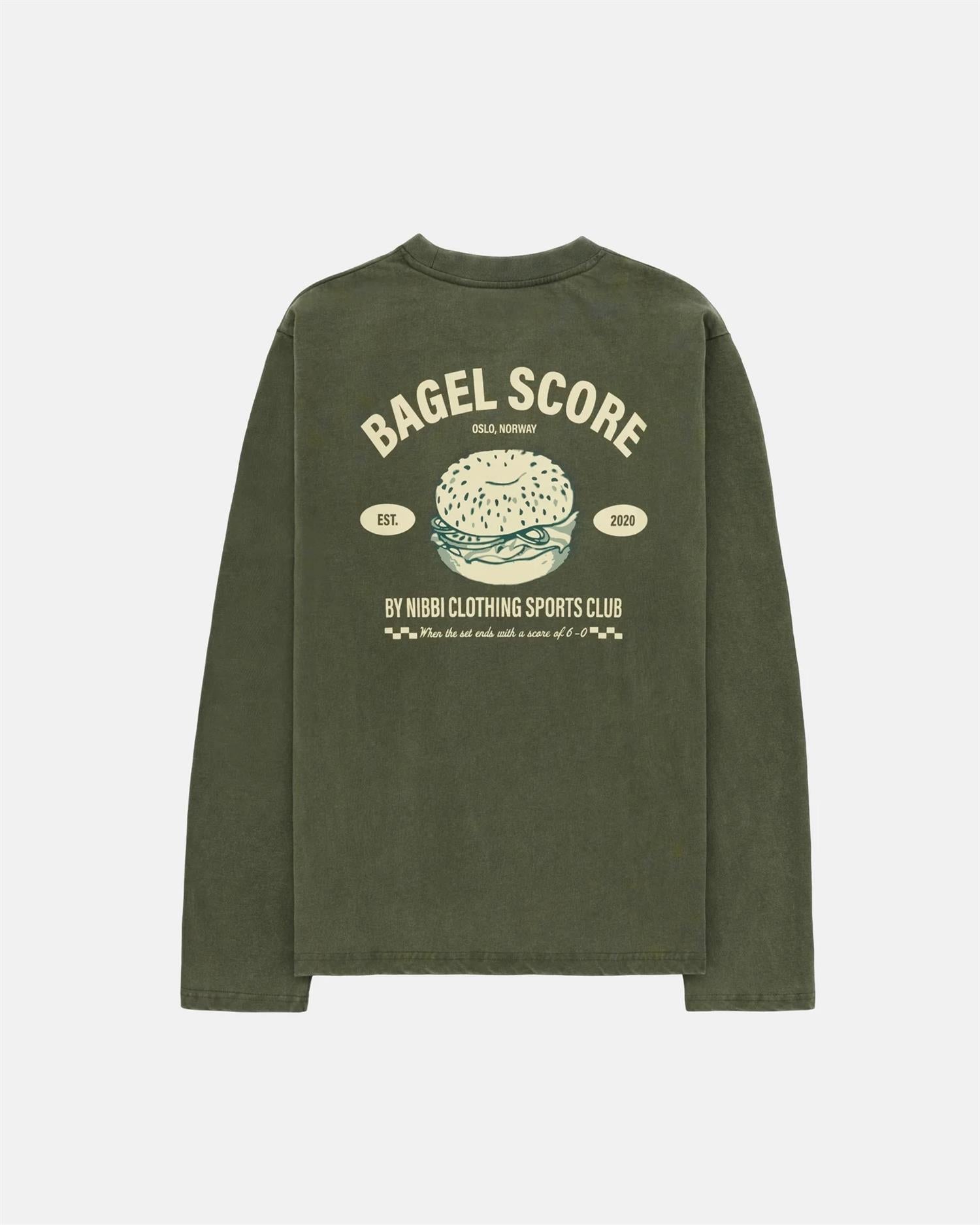 Tennis Bagel Score Long Sleeve