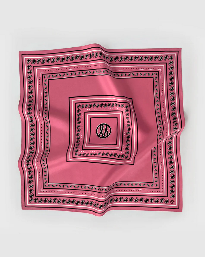 PAISLEY SCARF PINK