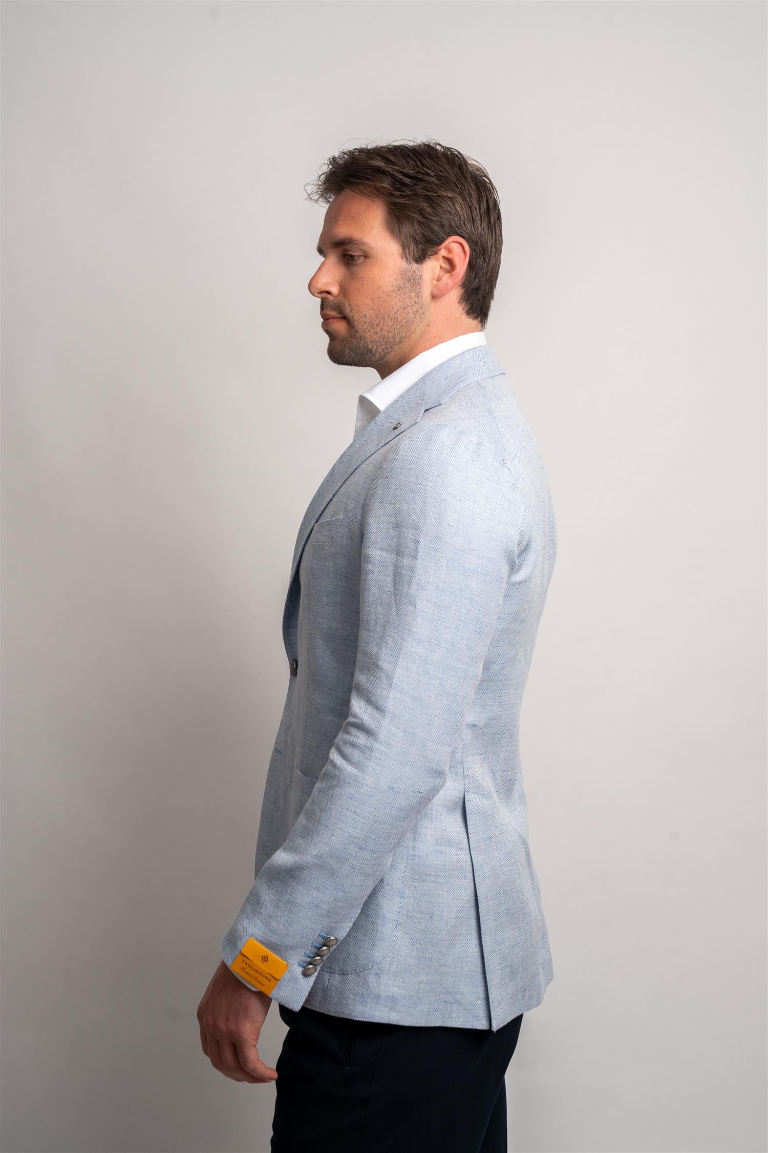 Blazer Linen - Lyseblå