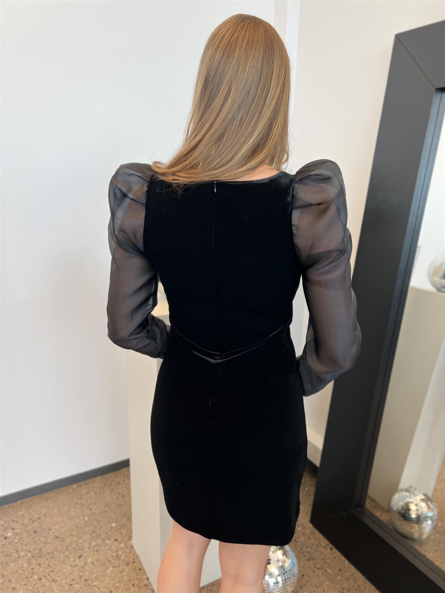 Alberte Velour Dress