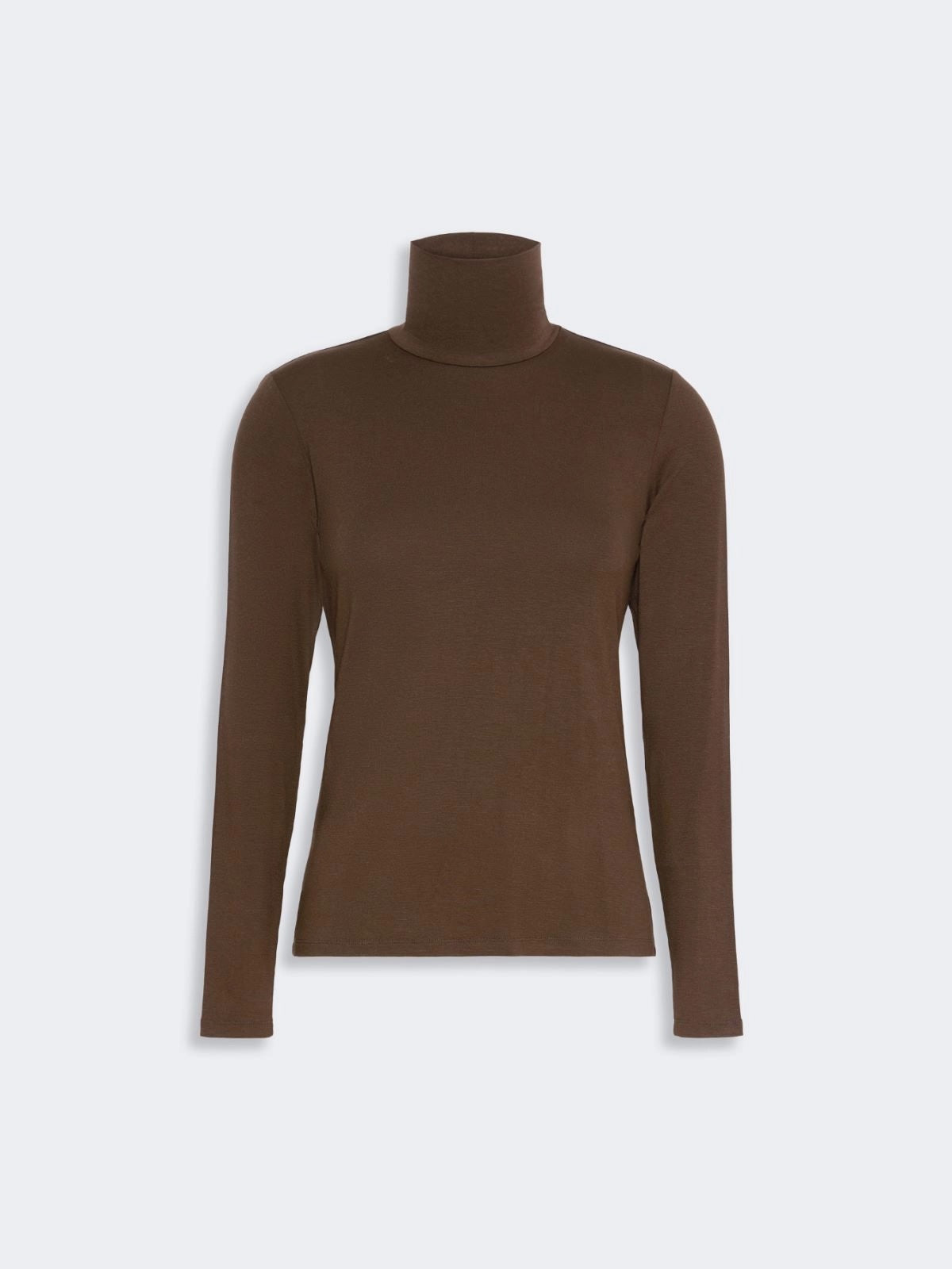 Slim-fit top - Dark Brown