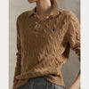 Sweater-Pullover Camel Melange