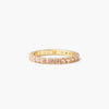 Colorful Ring Slim Beige Gold