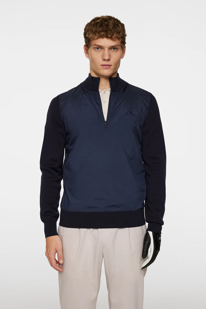 Rob Hybrid Quarter Zip - Khaki