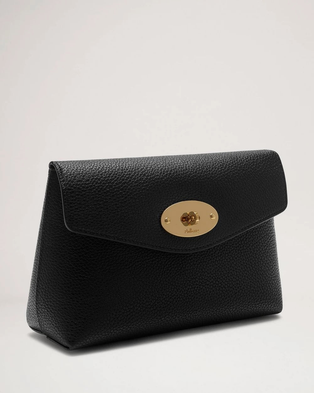 Darley Cosmetic Pouch Black Small Classic Grain