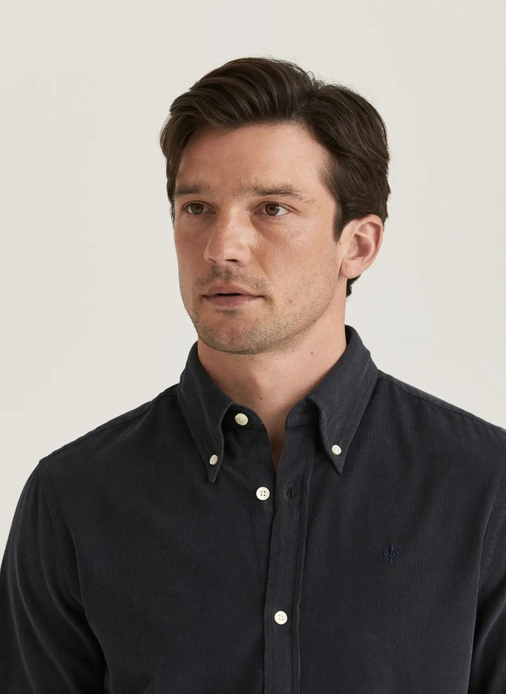 Douglas Cord Shirt - Navy