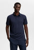 KV Print Polo - Navy