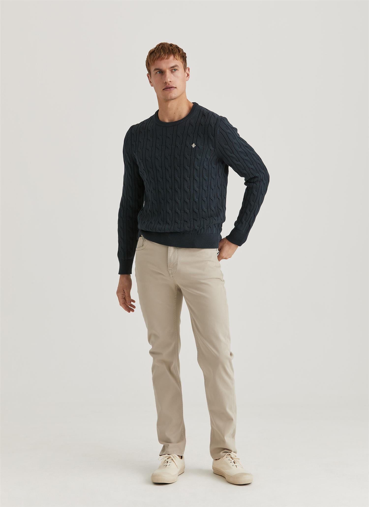 James Brushed 5 pkt - Khaki