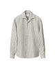 Striped Linen Shirt - Green