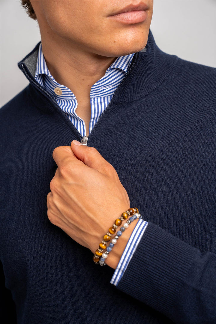 Half Zip - Navy