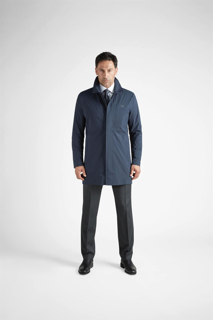 Sky Fall Coat - Navy