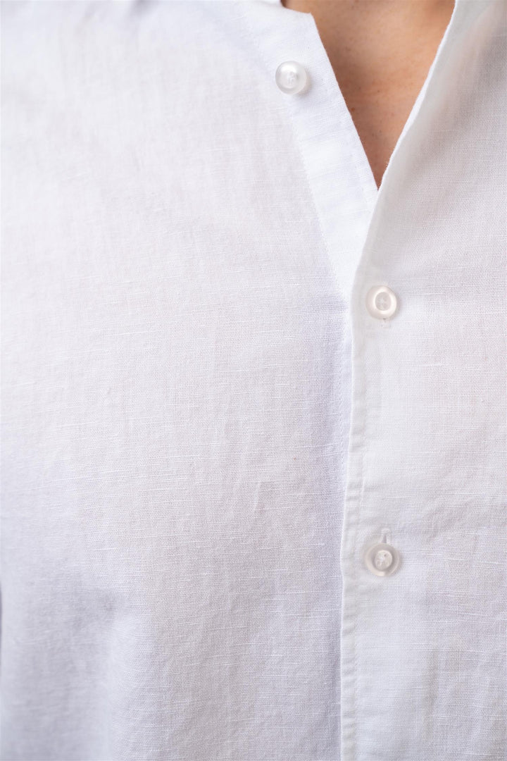 Linen Shirt - White