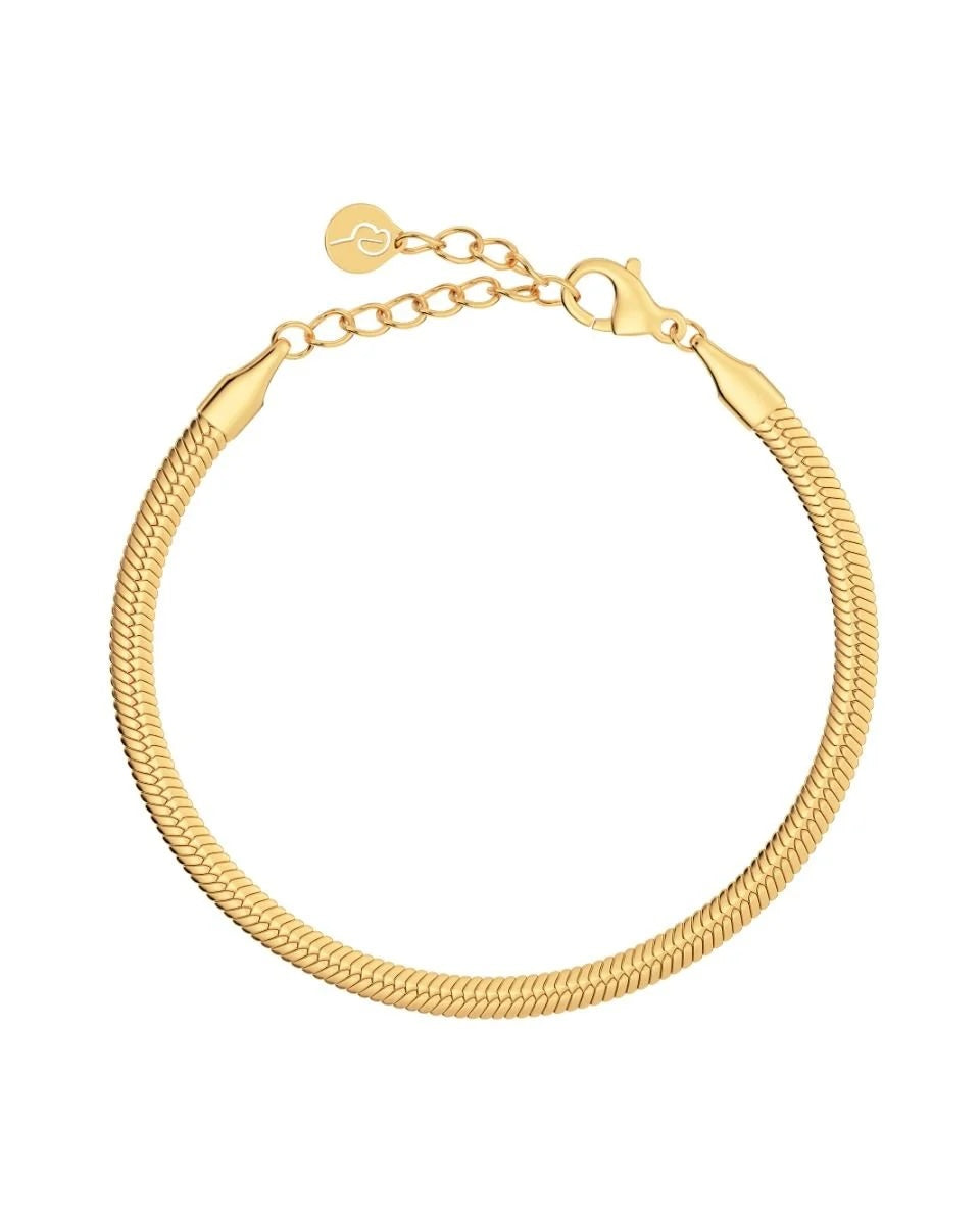 Herringbone Bracelet Gold