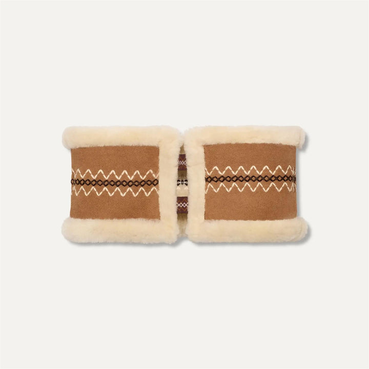 Atherson Embroided Headband - Chestnut