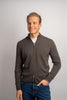 Full Zip Cashmere - Taupe
