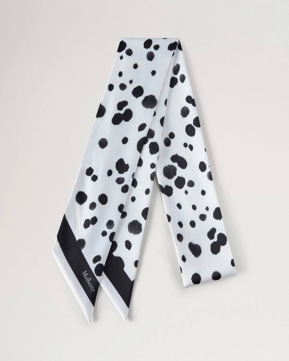 Dalmatian Skinny Scarf 6 x 120
