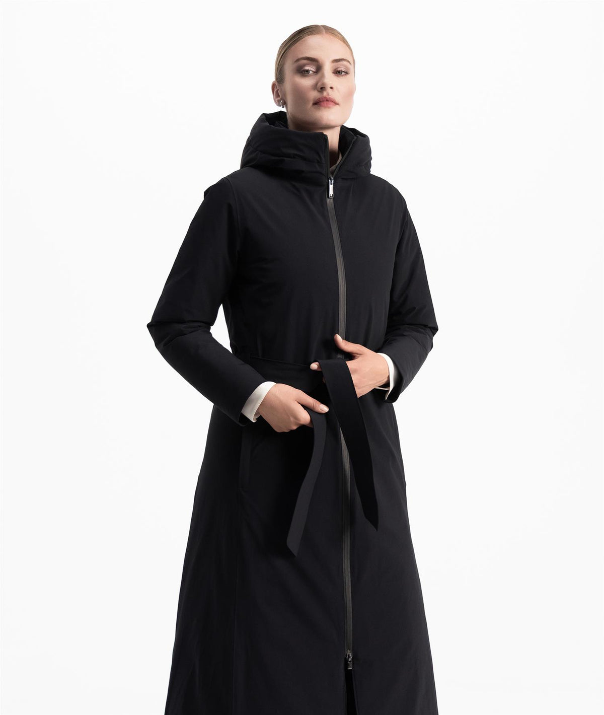 Valkyria Down Coat - Black