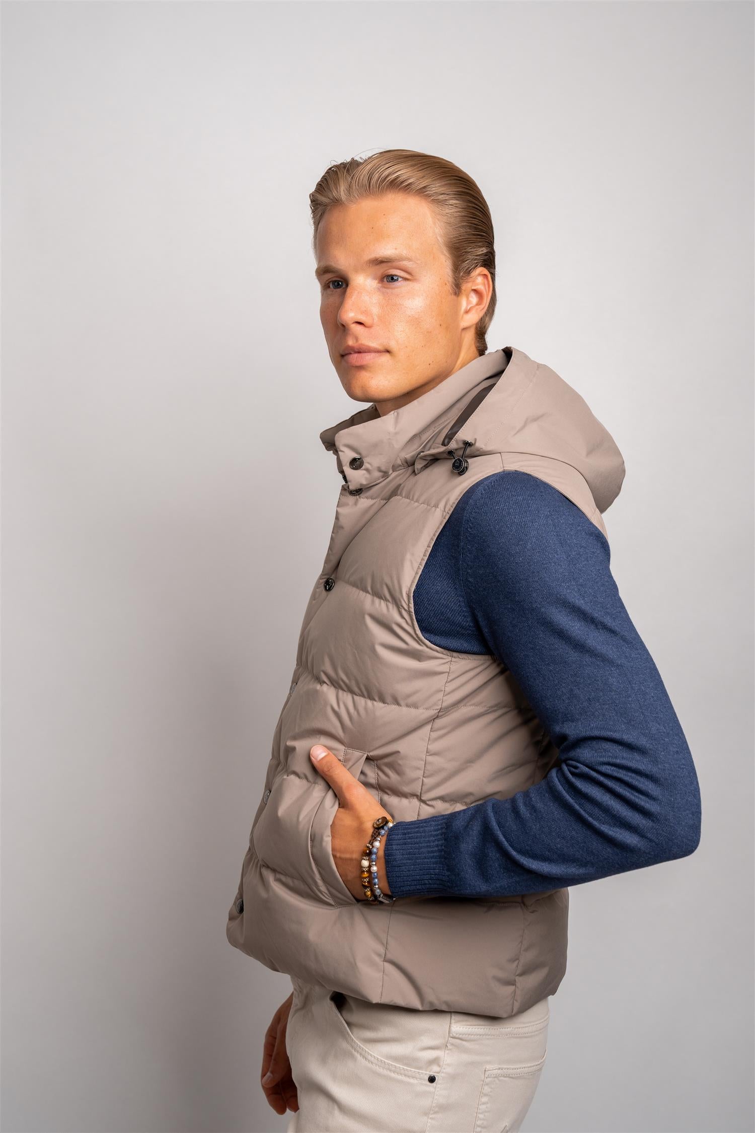 Man Down Vest - Brown