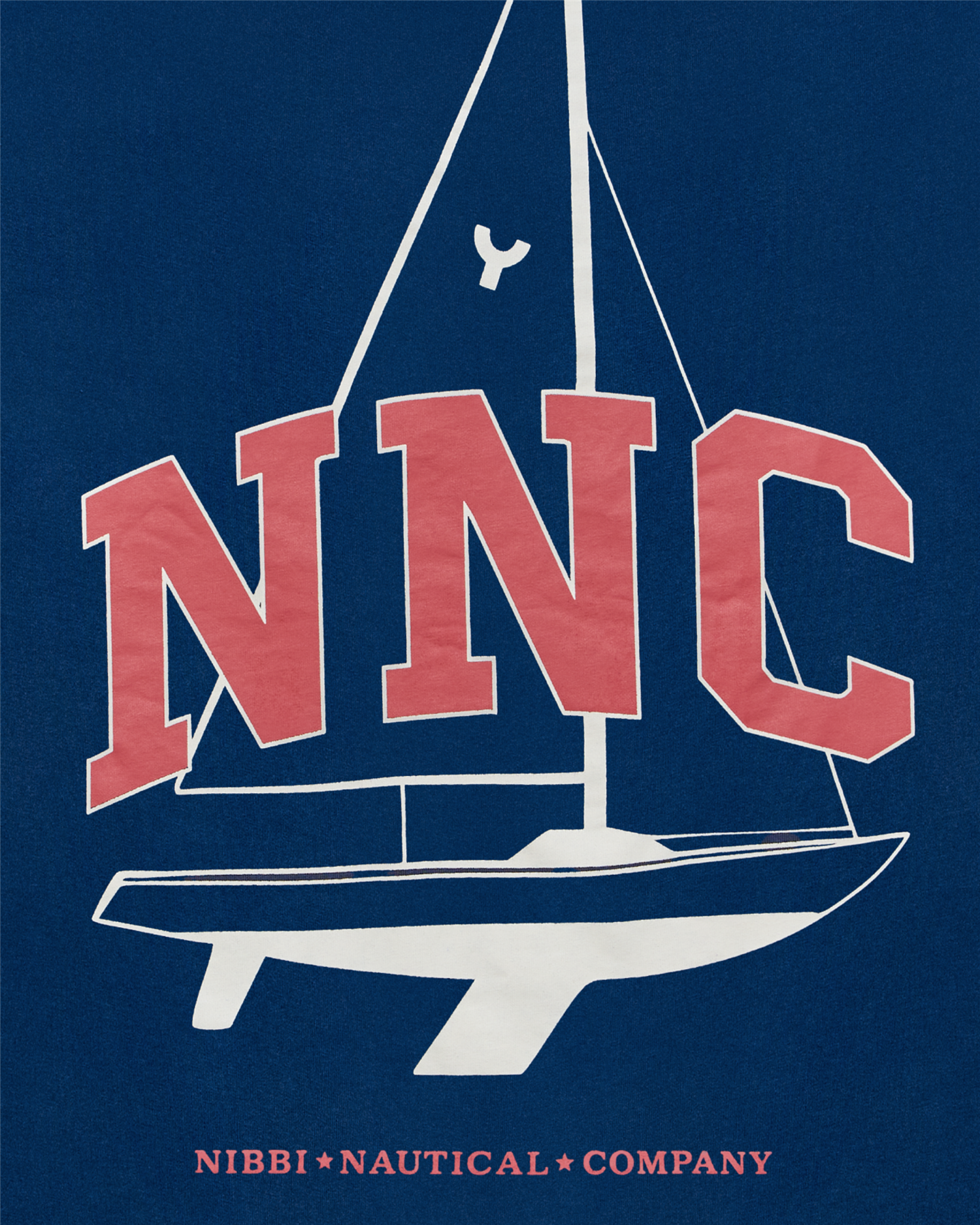 Sailboat T-Shirt - Washed Navy