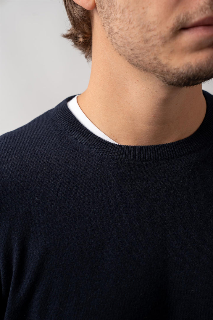 Crew Neck - Navy