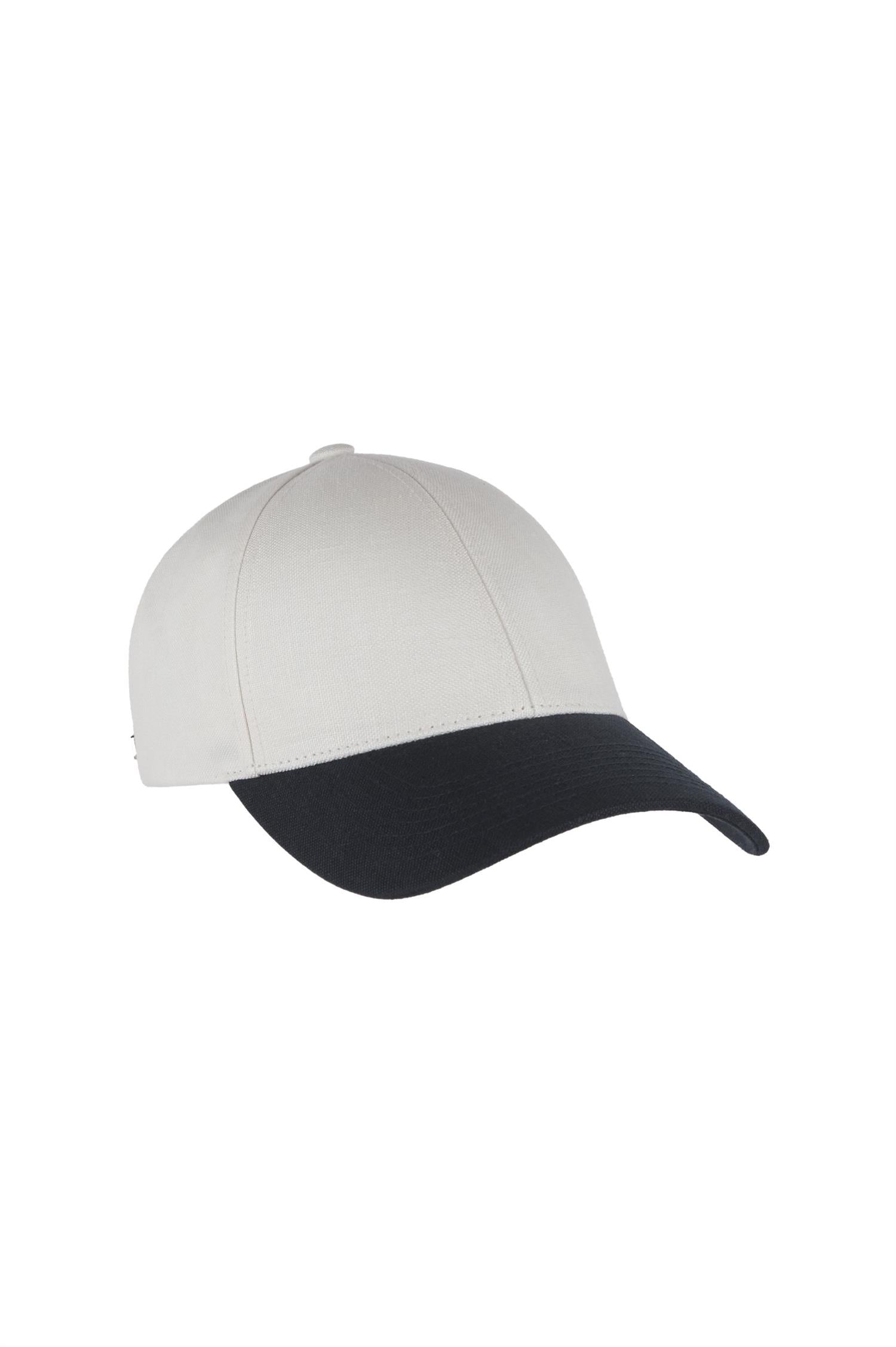 Legacy Structured Linen - Shell White Deep Navy