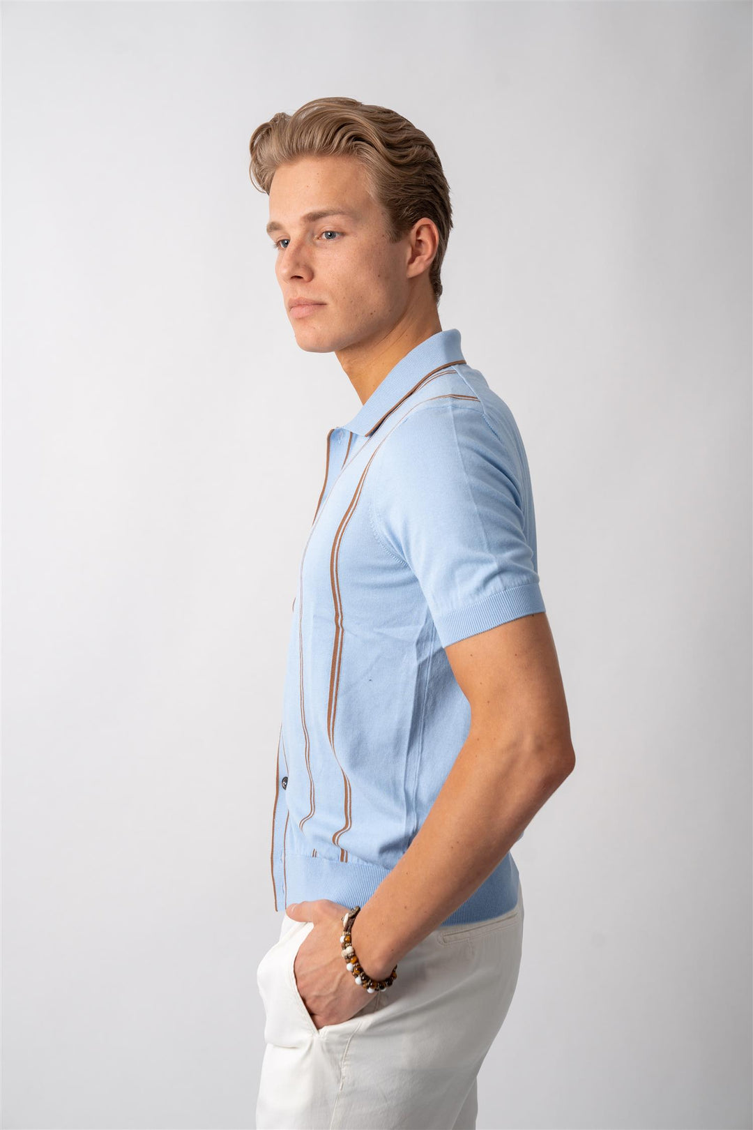 Short Sleeve Shirt - Light Blue