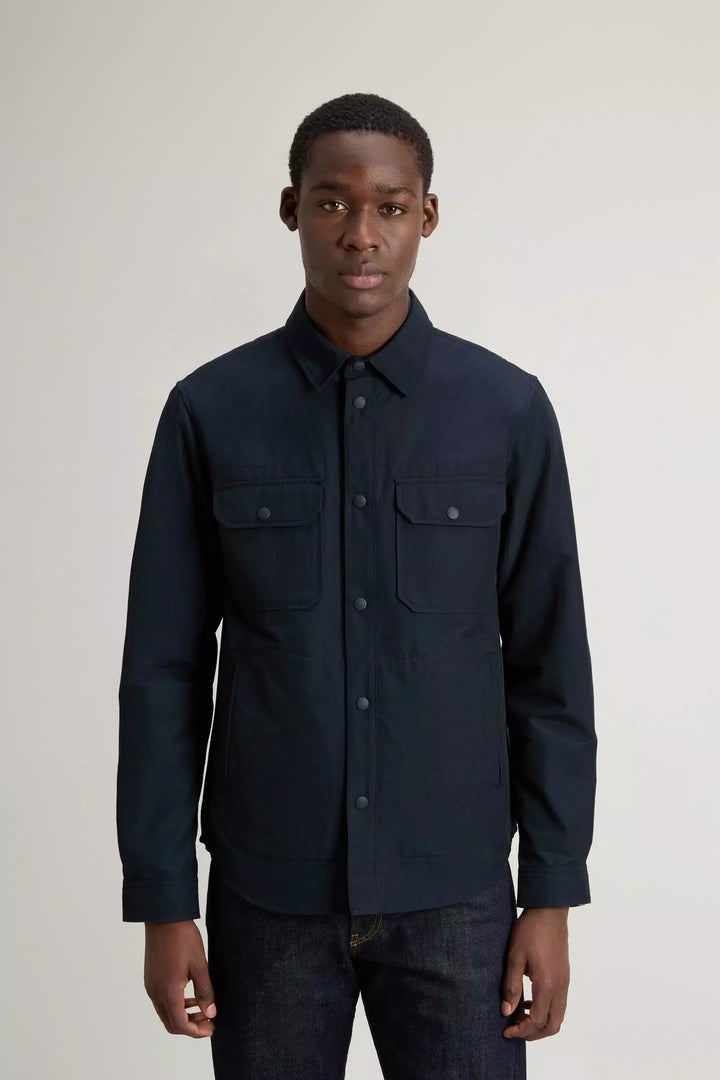 Light Ramar Overshirt - Melton Blue
