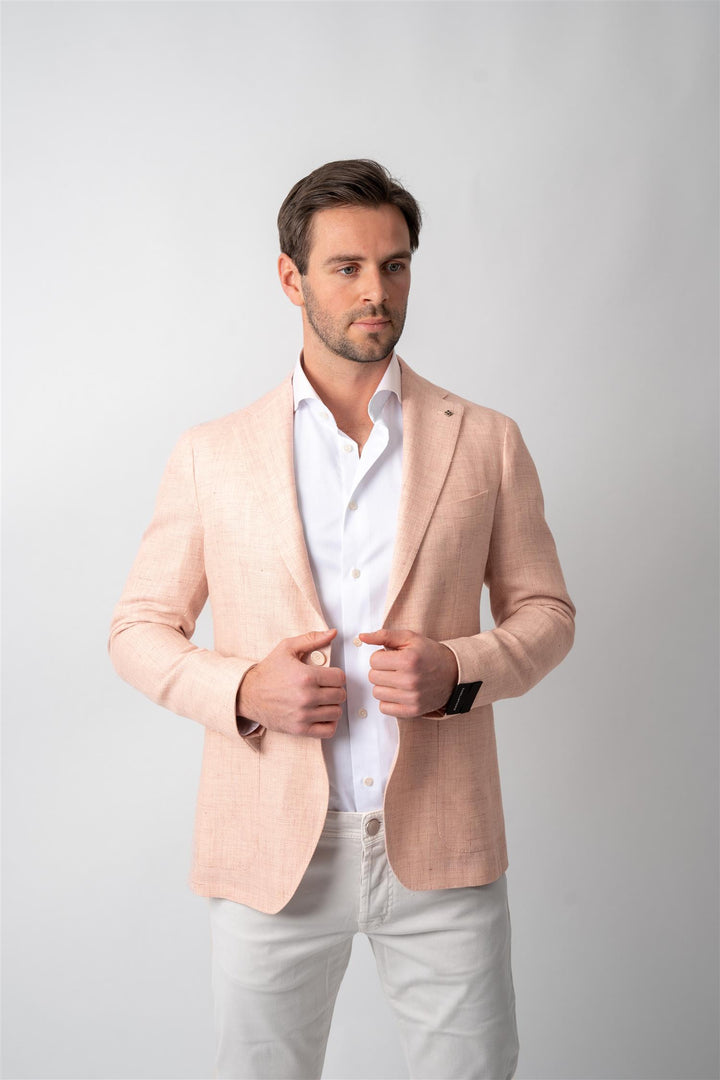 Blazer Linen - Peach