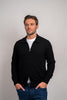 Full Zip Polo - Black