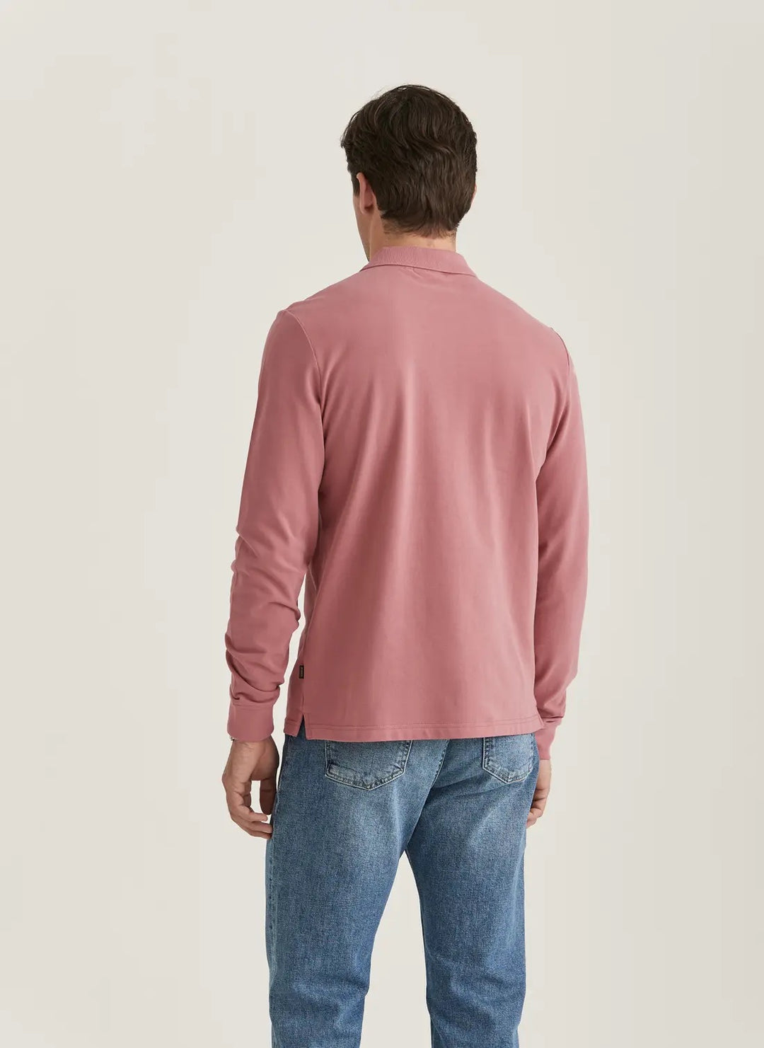 Camden LS Polo - Pink