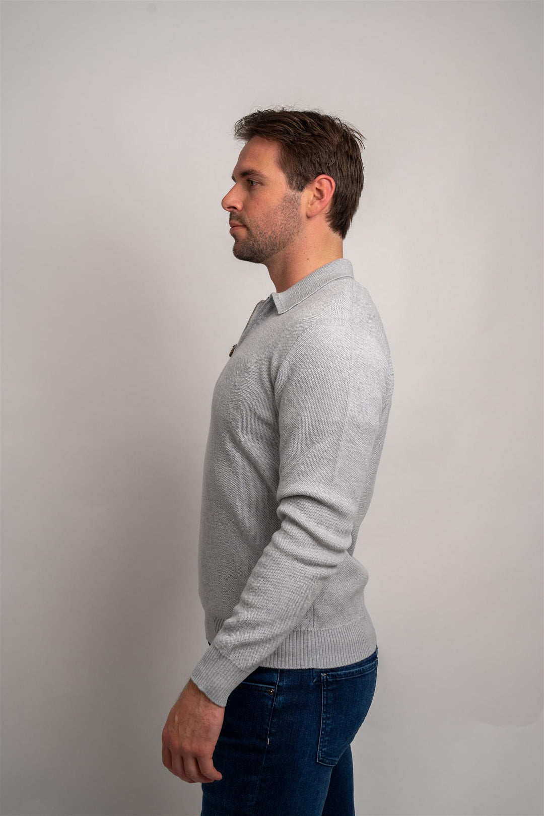 Half Zip - Grey