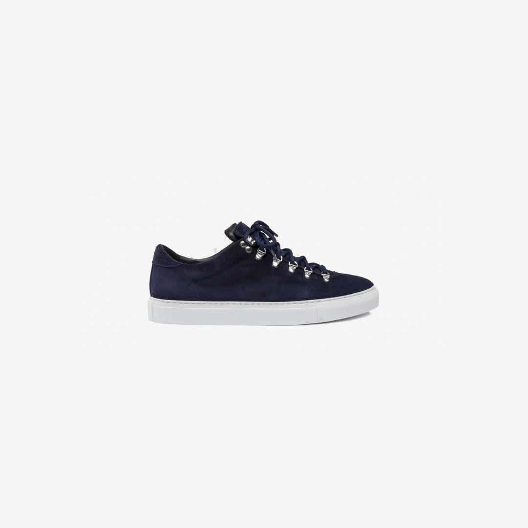 Marostica Low - Navy Suede