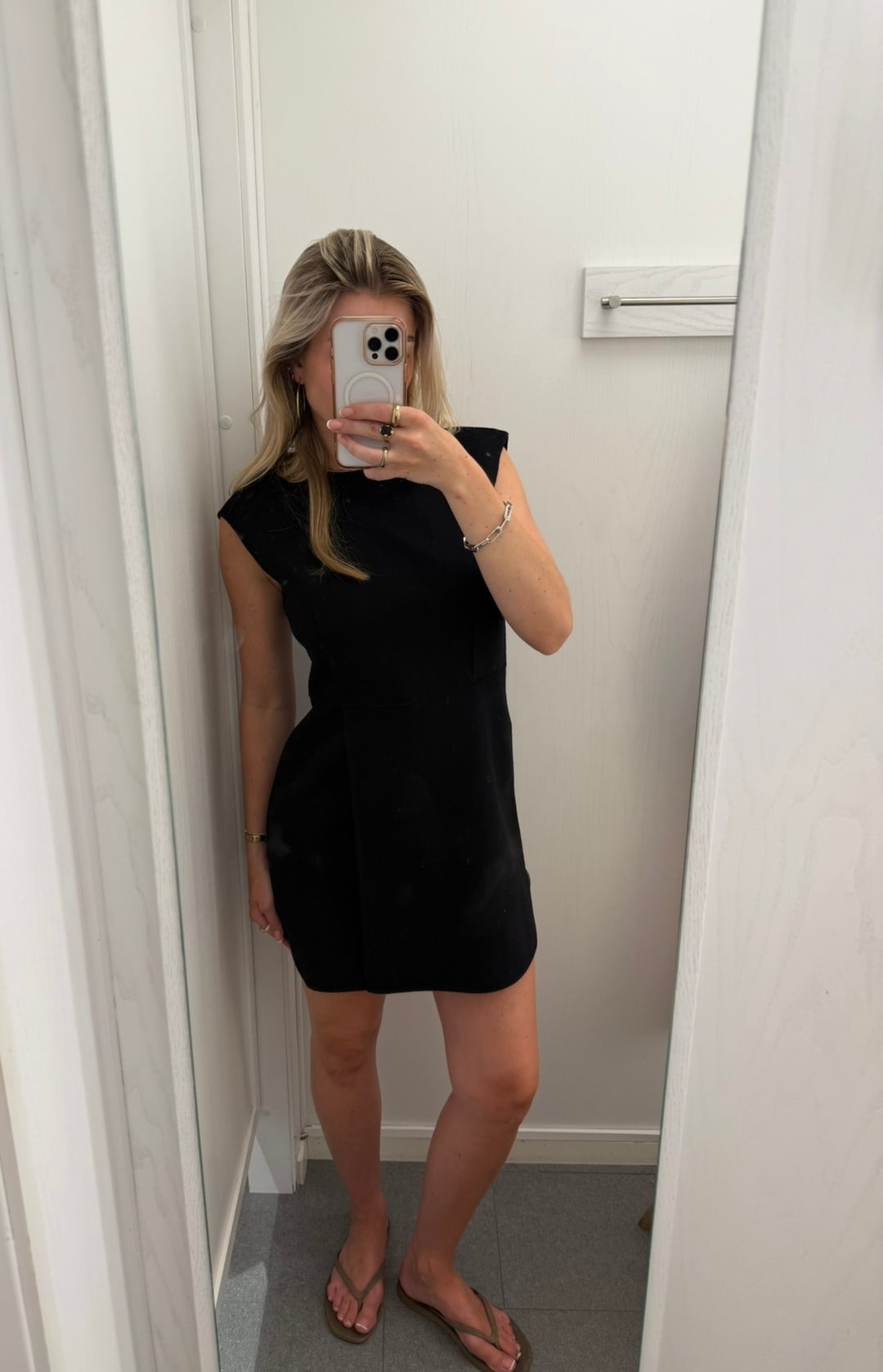 WRAP SKIRT MINI DRESS