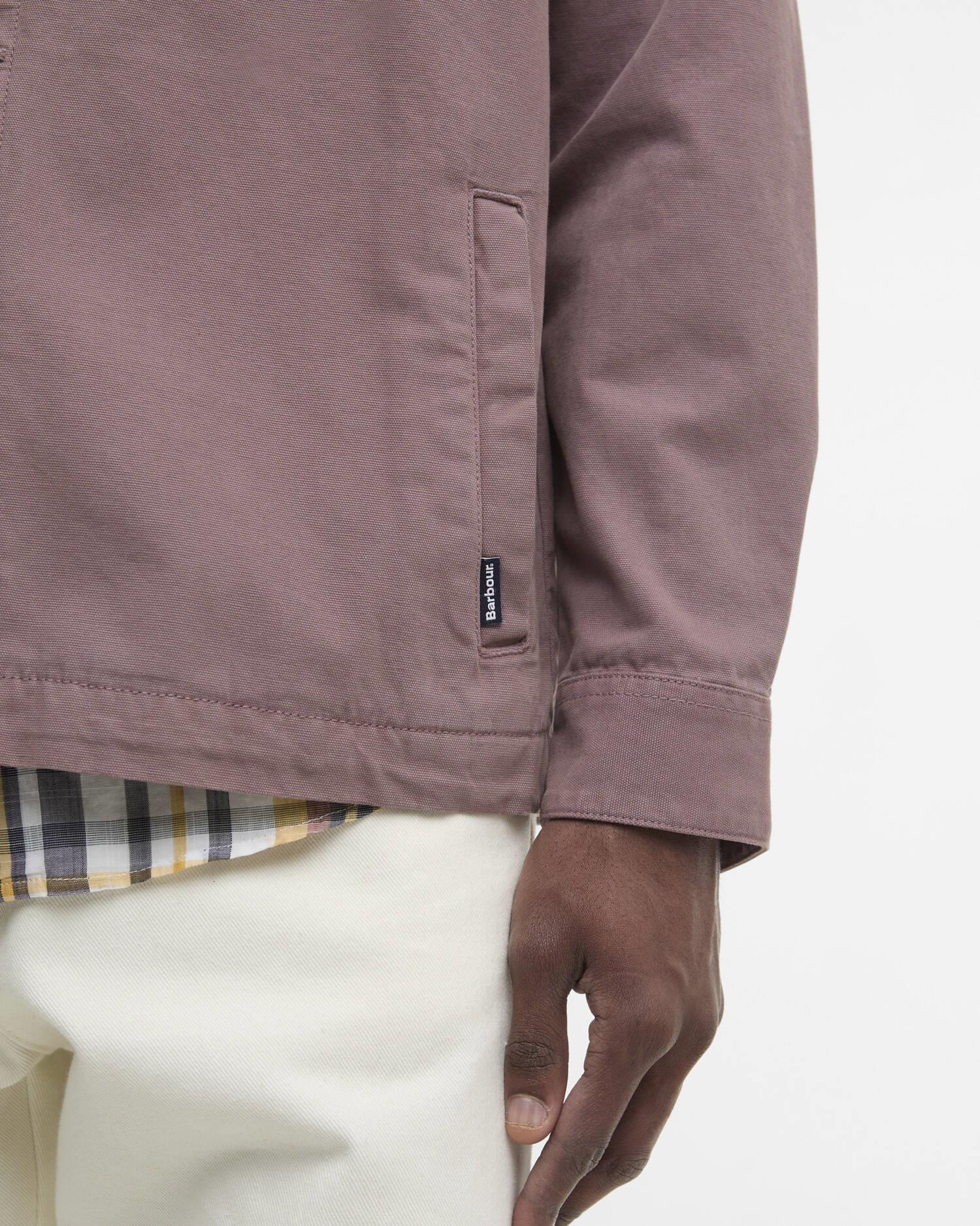 Washed Overshirt - Pepper Corn